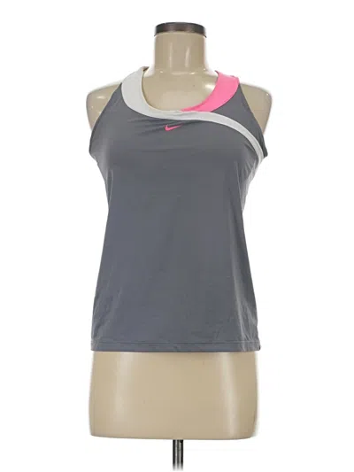 Pre-owned Nike Active Tank Top In Gray