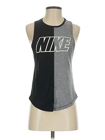 Pre-owned Nike Active Tank Top In Gray