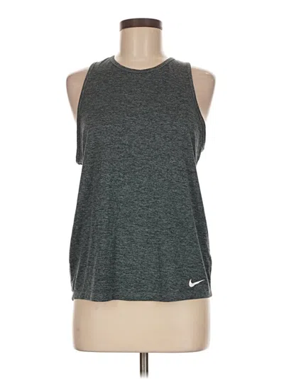 Pre-owned Nike Active Tank Top In Gray