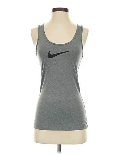 Pre-owned Nike Active Tank Top In Gray