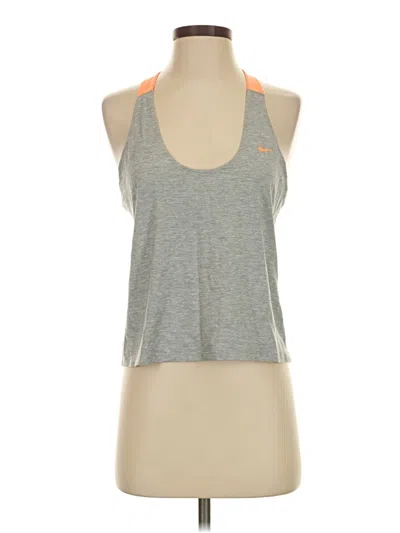 Pre-owned Nike Active Tank Top In Gray