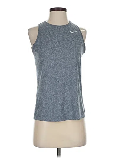 Pre-owned Nike Active Tank Top In Gray