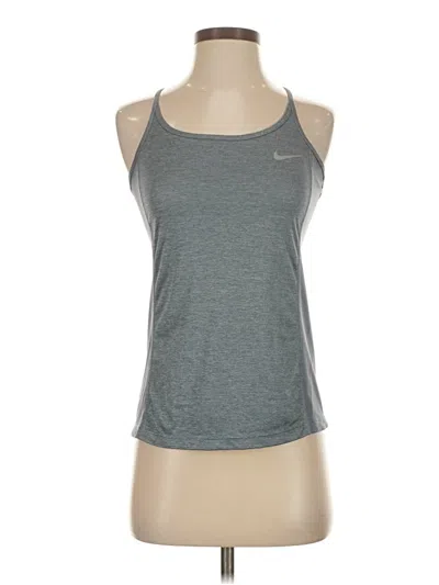Pre-owned Nike Active Tank Top In Gray