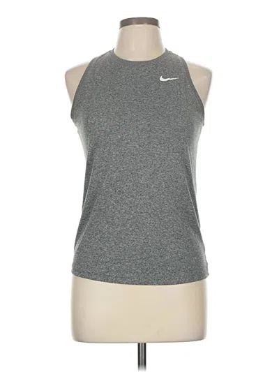 Pre-owned Nike Active Tank Top In Gray