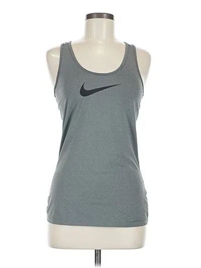 Pre-owned Nike Active Tank Top In Gray