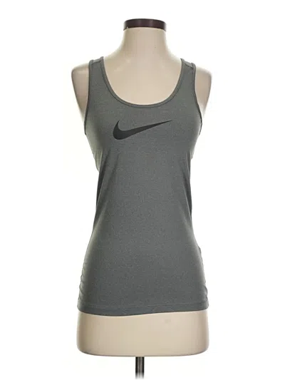 Pre-owned Nike Active Tank Top In Gray