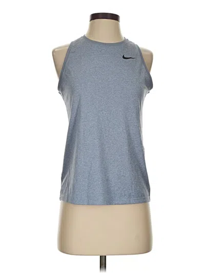 Pre-owned Nike Active Tank Top In Gray