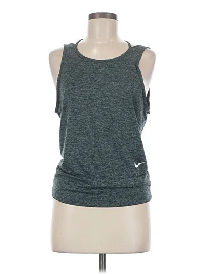 Pre-owned Nike Active Tank Top In Gray