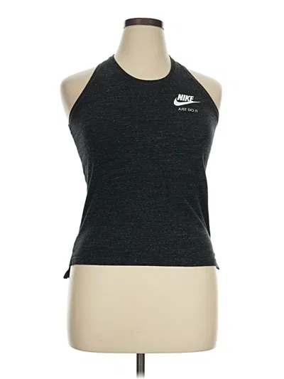 Pre-owned Nike Active Tank Top In Gray