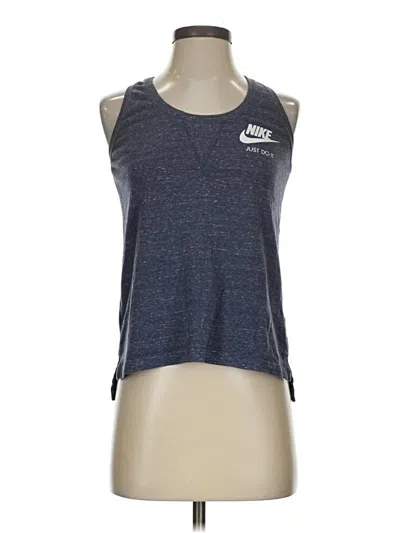 Pre-owned Nike Active Tank Top In Gray