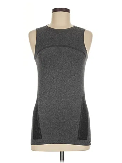 Pre-owned Nike Active Tank Top In Gray