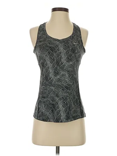 Pre-owned Nike Active Tank Top In Gray