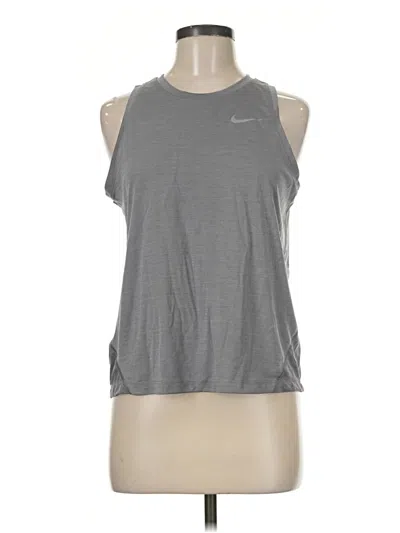 Pre-owned Nike Active Tank Top In Gray