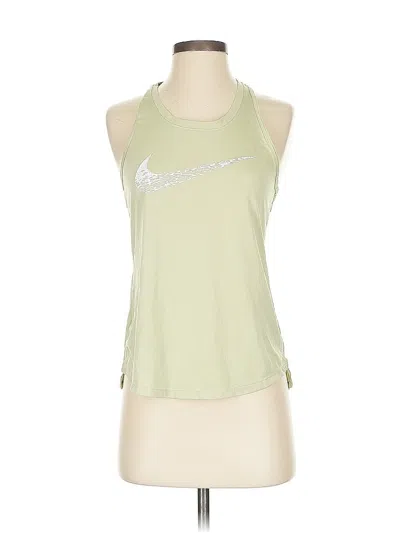 Pre-owned Nike Active Tank Top In Green