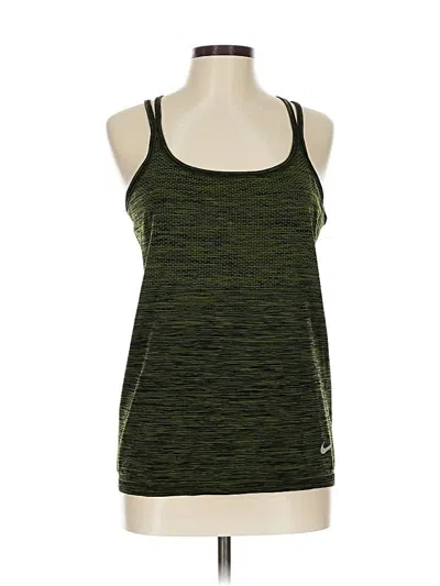 Pre-owned Nike Active Tank Top In Green