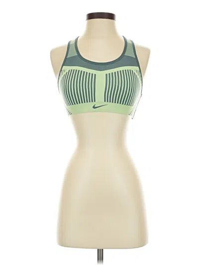 Pre-owned Nike Active Tank Top In Green