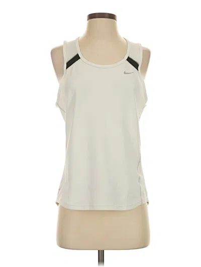 Pre-owned Nike Active Tank Top In Ivory