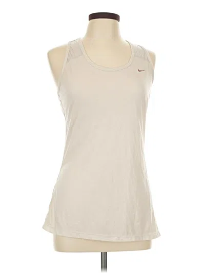 Pre-owned Nike Active Tank Top In Ivory