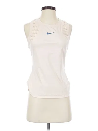 Pre-owned Nike Active Tank Top In Ivory