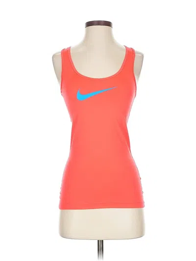 Pre-owned Nike Active Tank Top In Orange