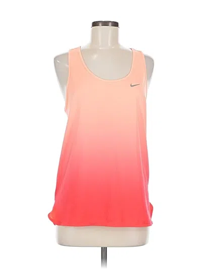 Pre-owned Nike Active Tank Top In Orange
