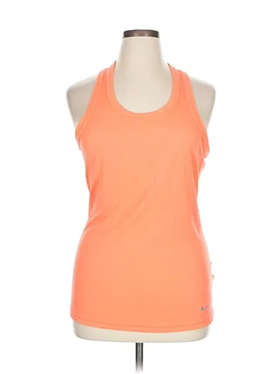 Pre-owned Nike Active Tank Top In Orange