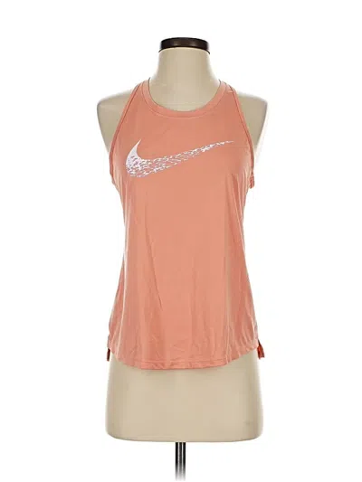 Pre-owned Nike Active Tank Top In Orange