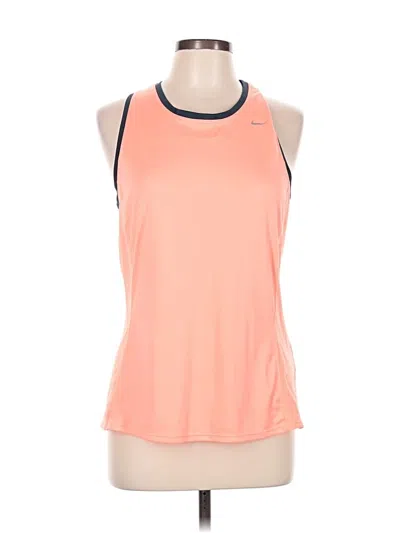 Pre-owned Nike Active Tank Top In Orange