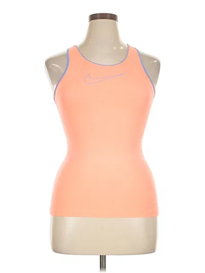 Pre-owned Nike Active Tank Top In Orange