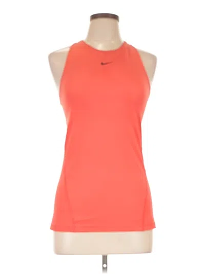 Pre-owned Nike Active Tank Top In Orange
