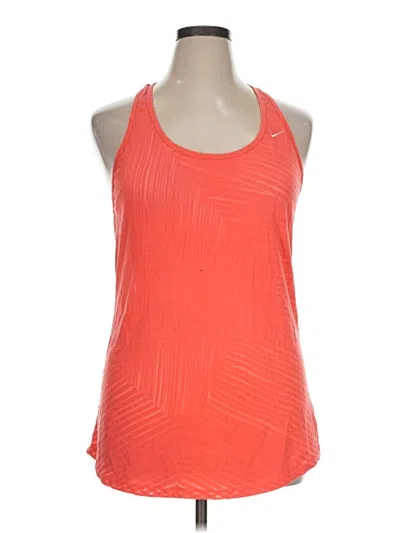 Pre-owned Nike Active Tank Top In Orange
