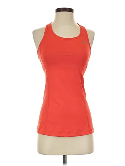 Pre-owned Nike Active Tank Top In Orange