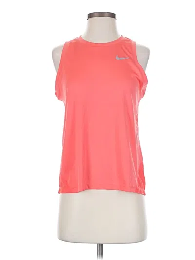Pre-owned Nike Active Tank Top In Orange