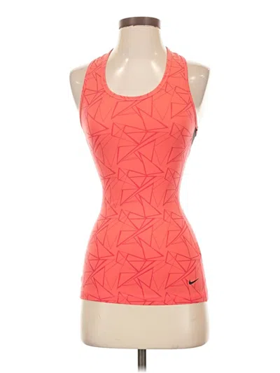Pre-owned Nike Active Tank Top In Orange