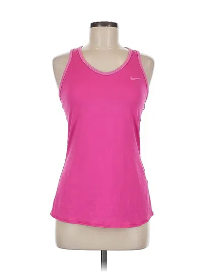 Pre-owned Nike Active Tank Top In Pink