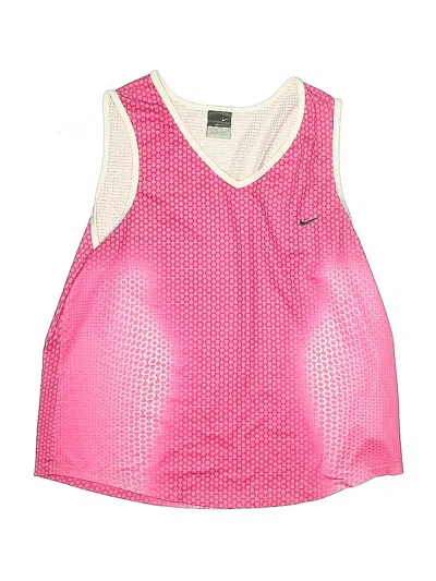 Pre-owned Nike Kids' Active Tank Top In Pink