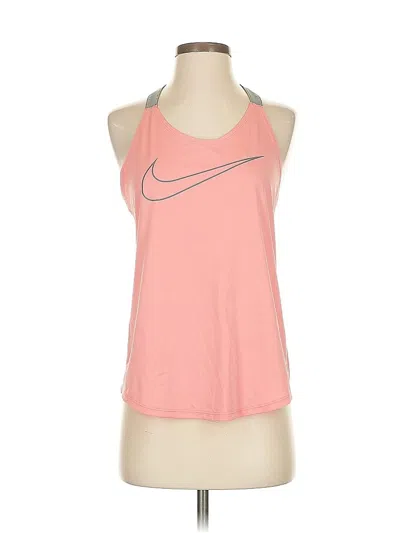 Pre-owned Nike Active Tank Top In Pink