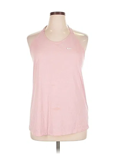 Pre-owned Nike Active Tank Top In Pink