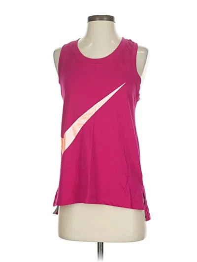 Pre-owned Nike Active Tank Top In Pink