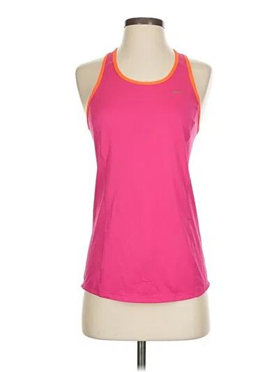 Pre-owned Nike Active Tank Top In Pink