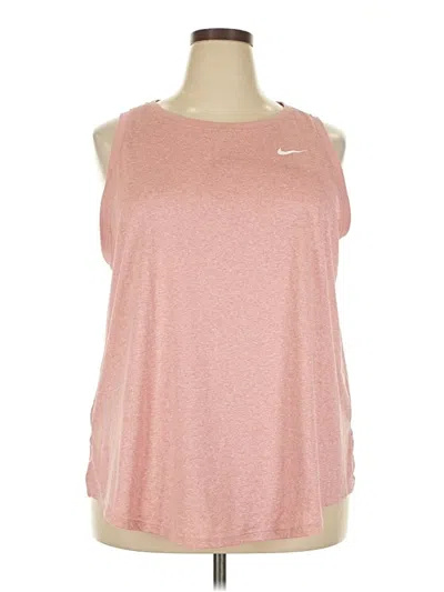 Pre-owned Nike Active Tank Top In Pink