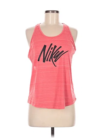 Pre-owned Nike Active Tank Top In Pink
