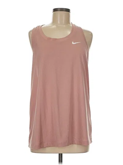 Pre-owned Nike Active Tank Top In Pink