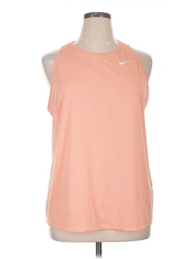 Pre-owned Nike Active Tank Top In Pink