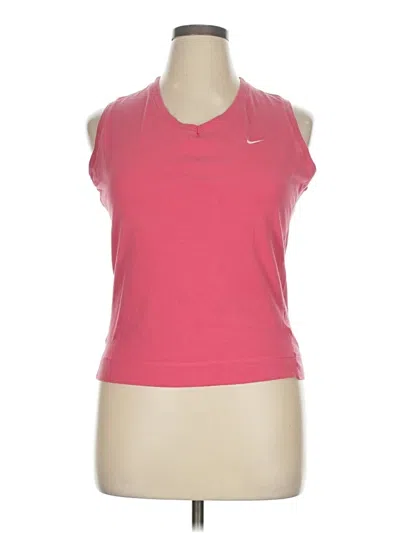 Pre-owned Nike Active Tank Top In Pink