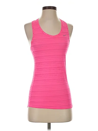 Pre-owned Nike Active Tank Top In Pink