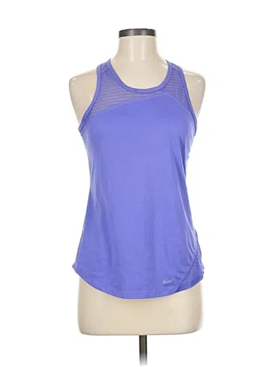 Pre-owned Nike Active Tank Top In Purple