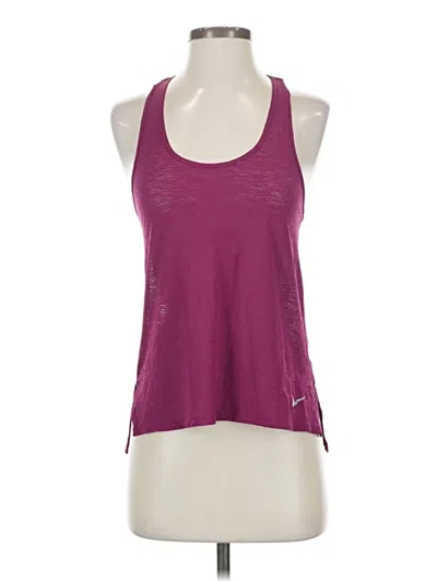 Pre-owned Nike Active Tank Top In Purple