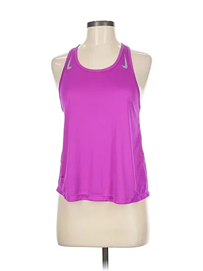 Pre-owned Nike Active Tank Top In Purple