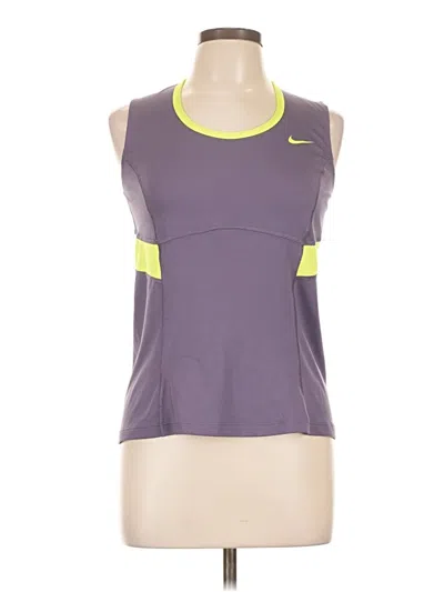 Pre-owned Nike Active Tank Top In Purple